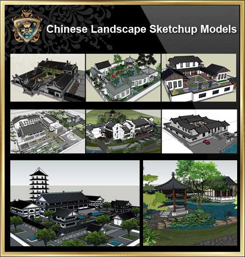 ᩃhinese Landscape Sketchup 3D Models᪢></p>
			<p style=